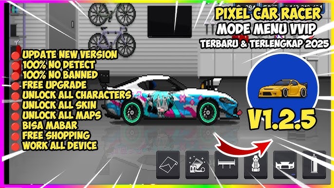 Pixel Car Racer Mod Apk