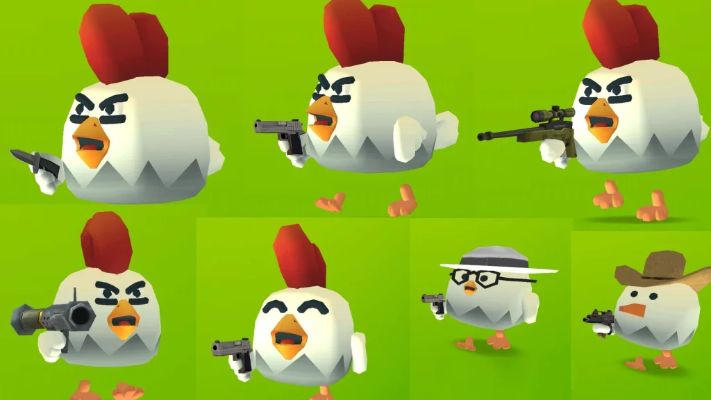 chicken gun mod apk