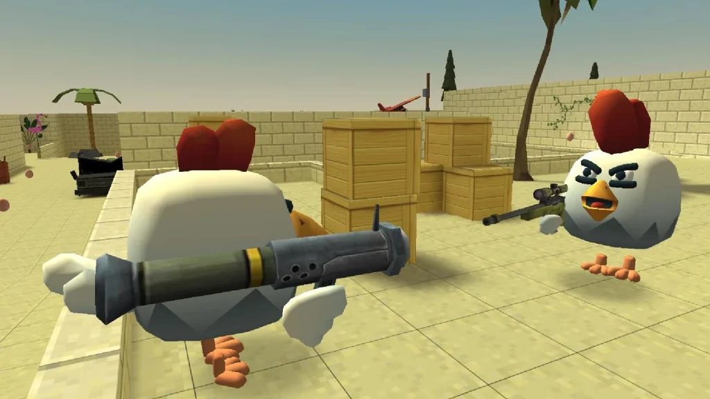 chicken gun mod apk
