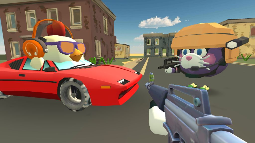 chicken gun mod apk